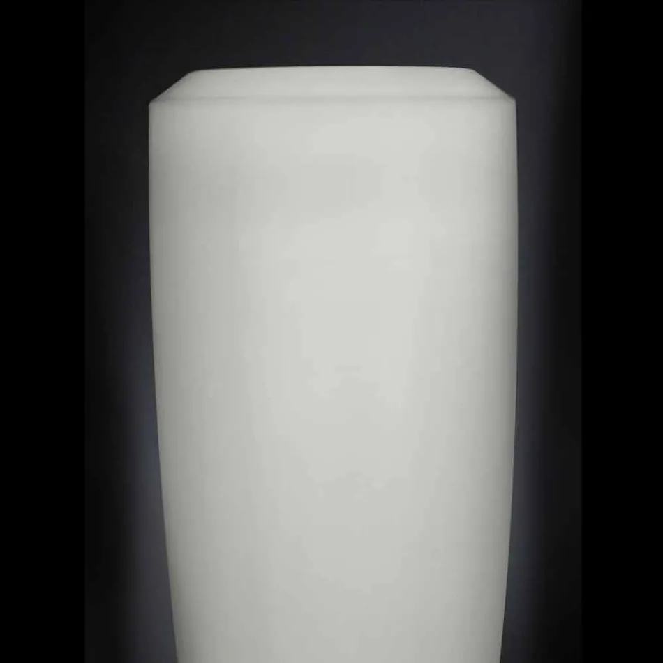 Lámpara de pie de diseño Led Ldpe exterior obús Pequeño viadurini