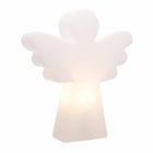 Lámpara de Pie Blanca E27, Led o Ángel Solar Diseño Moderno - Angelostar viadurini