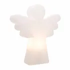 Lámpara de Pie Blanca E27, Led o Ángel Solar Diseño Moderno - Angelostar viadurini