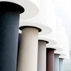 Lámpara de Pie Coloreada Led, Solar o Diseño E27 Exterior e Interior - Fungostar viadurini