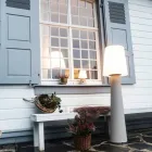 Lámpara de Pie Coloreada Led, Solar o Diseño E27 Exterior e Interior - Fungostar viadurini