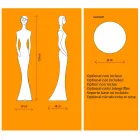 Lámpara de pie con luz LED de diseño moderno para exteriores - Penelope by Myyour viadurini