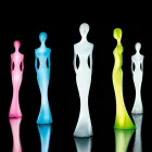 Lámpara de pie de jardín con diseño de estatua de luz LED RGBW - Penelope by Myyour viadurini