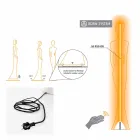 Lámpara de pie de jardín con diseño de estatua de luz LED RGBW - Penelope by Myyour viadurini