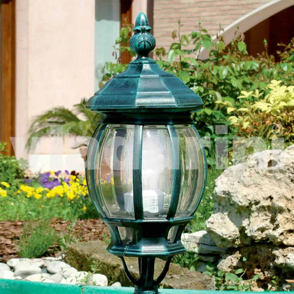 Anika lámpara de pie de aluminio para jardín hecha en Italia viadurini