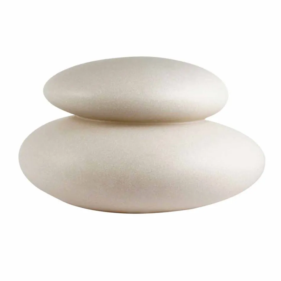 Lámpara de Pie para Interior o Exterior de Moderno Diseño Natural - Sassostar viadurini