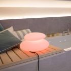 Lámpara de Pie para Interior o Exterior de Moderno Diseño Natural - Sassostar viadurini