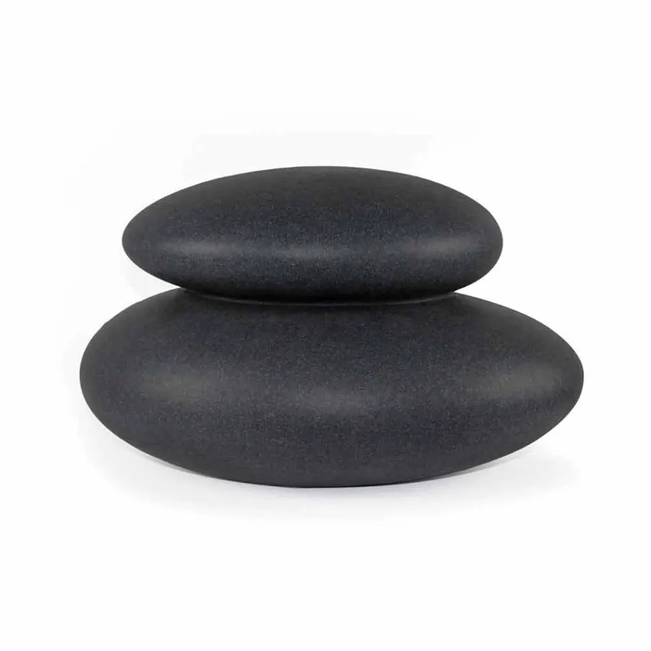 Lámpara de Pie para Interior o Exterior de Moderno Diseño Natural - Sassostar viadurini