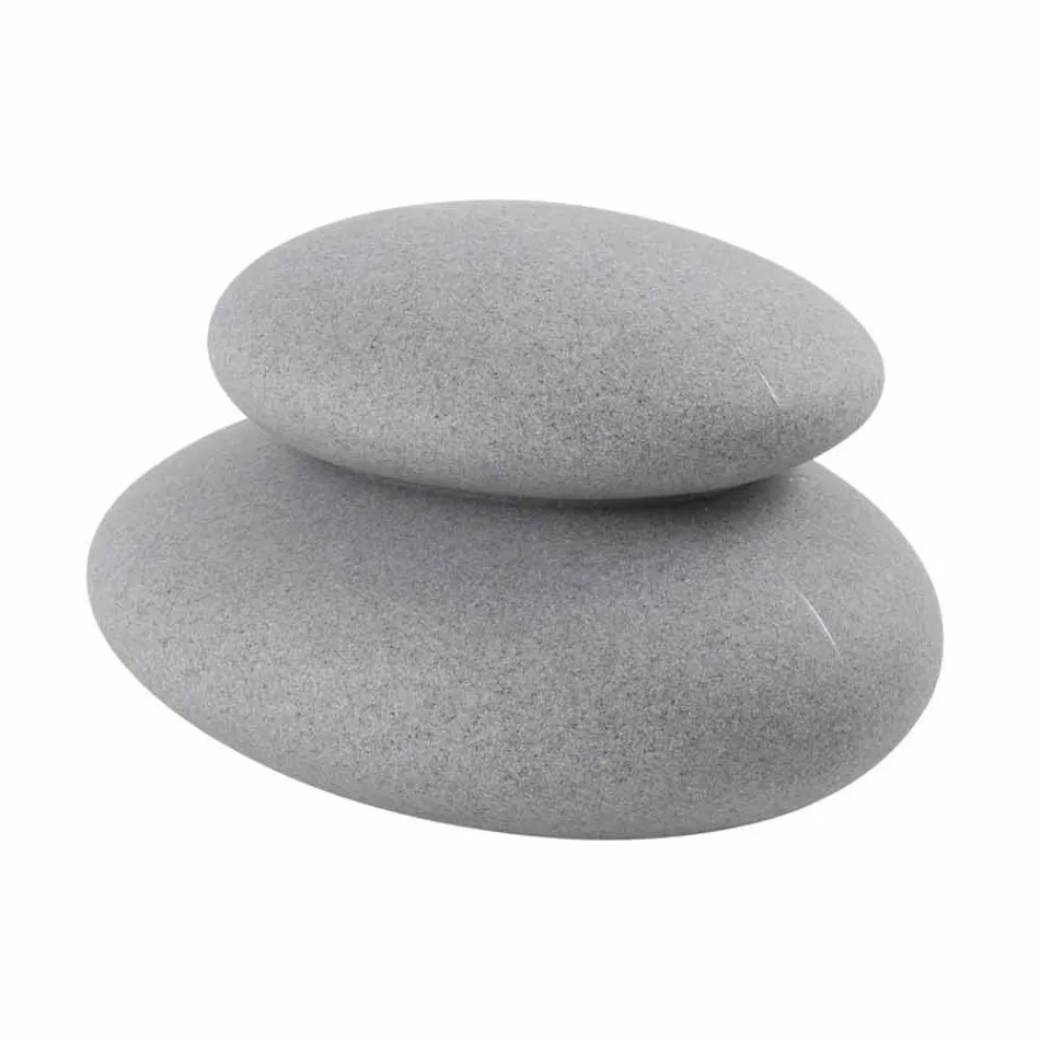 Lámpara de Pie para Interior o Exterior de Moderno Diseño Natural - Sassostar viadurini