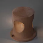 Lámpara de pie, diseño moderno con 3 luces, U-Boat - Toscot viadurini