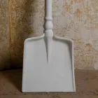 Lámpara de Pie Exterior en Tecnopolímero Blanco Diseño de 3 Formas - Herramientas viadurini