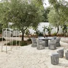 Lámpara de Pie en Aluminio y Fibra Made in Italy - Tibidabo de Varaschin viadurini