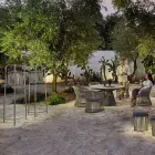 Lámpara de Pie en Aluminio y Fibra Made in Italy - Tibidabo de Varaschin viadurini