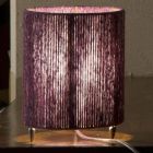 Lámpara de pie en latón y lana de colores fabricada en Italia Evita. viadurini