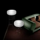 Lámpara de Pie en Polietileno en Diferentes Tamaños - Disco viadurini