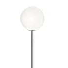 Lámpara de pie Althea en cristal pulido o satinado. Fabricada en Italia. viadurini