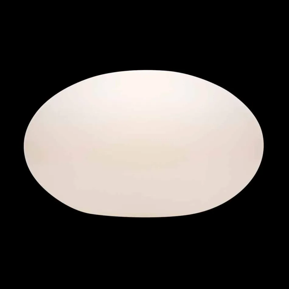 Lámpara de pie Led, Solar o E27 de diseño ovalado moderno en colores - Uovostar viadurini