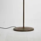 lámpara de pie ajustable de estilo industrial Reportero Il Fanale viadurini