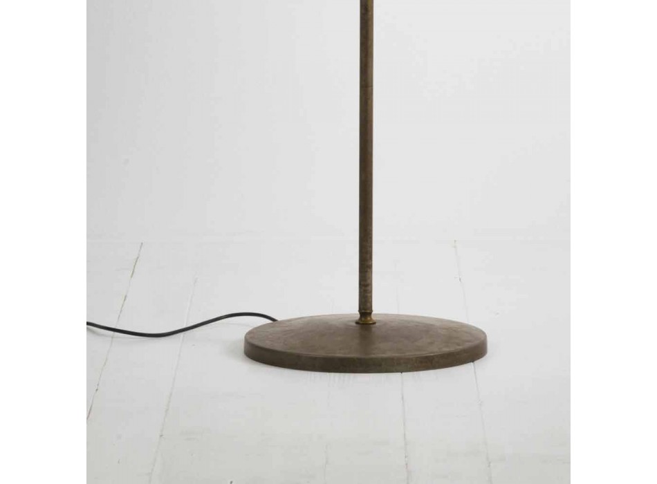 lámpara de pie ajustable de estilo industrial Reportero Il Fanale viadurini