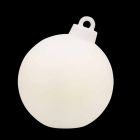 Lámpara de decoración para interiores o exteriores Bola de Navidad roja, blanca - Pallastar viadurini
