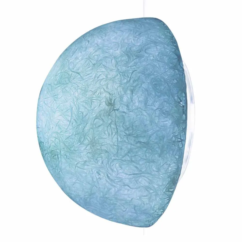 Lámpara de pared de diseño In-es.artdesign Botón en nebulita coloreada viadurini