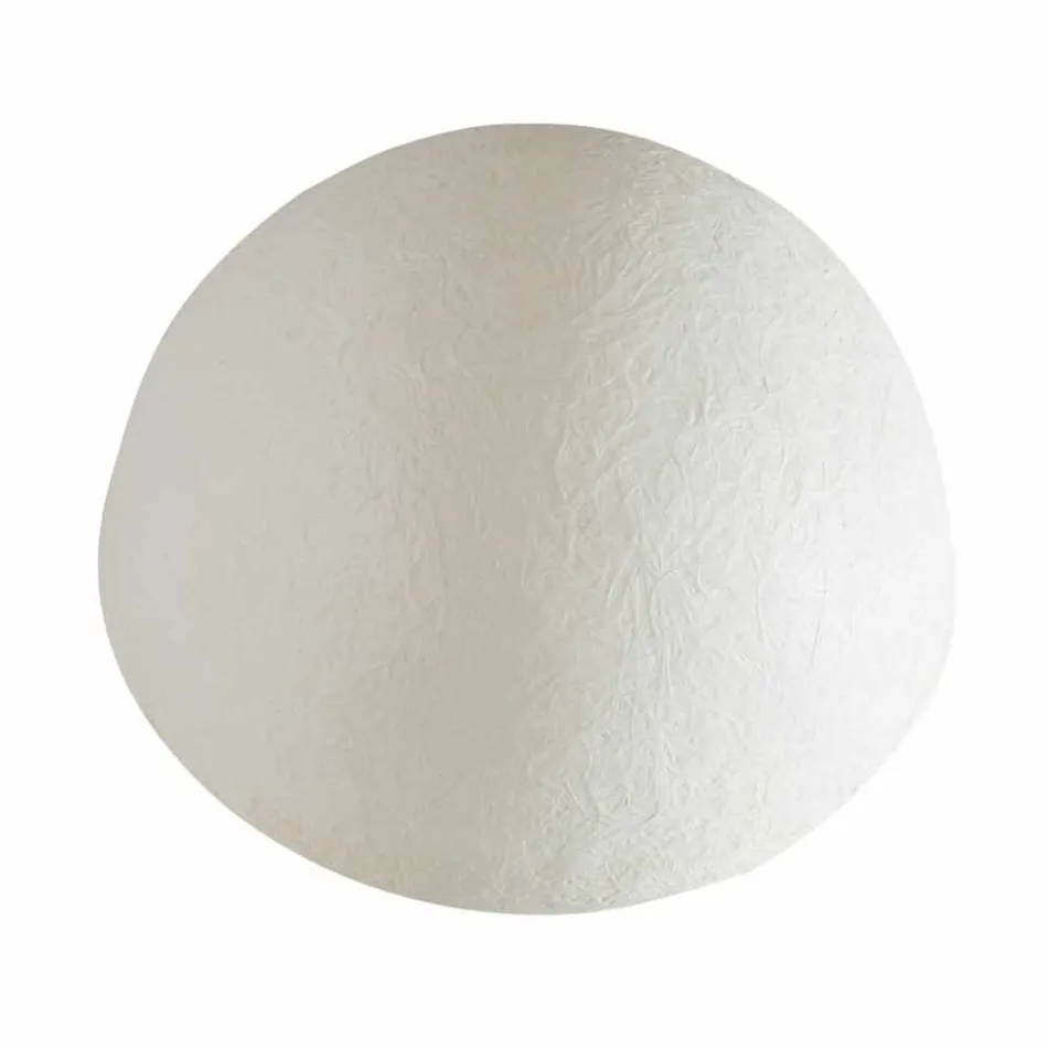 Lámpara de pared de diseño In-es.artdesign Botón en nebulita coloreada viadurini