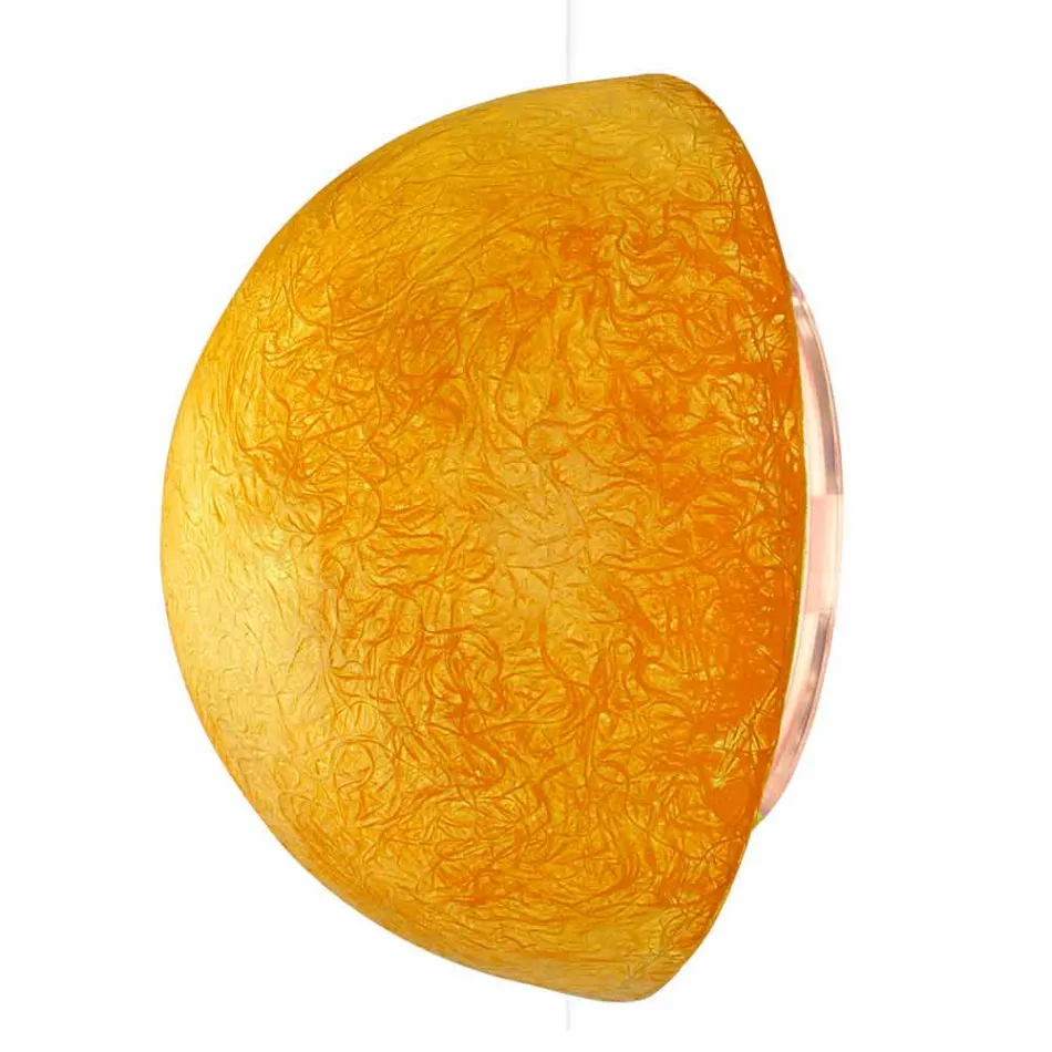 Lámpara de pared de diseño In-es.artdesign Botón en nebulita coloreada viadurini