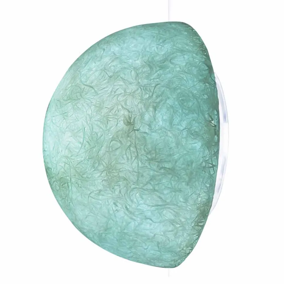 Lámpara de pared de diseño In-es.artdesign Botón en nebulita coloreada viadurini