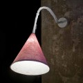 Lámpara de pared de diseño In-es.artdesign Jazz A Stripe colored wool