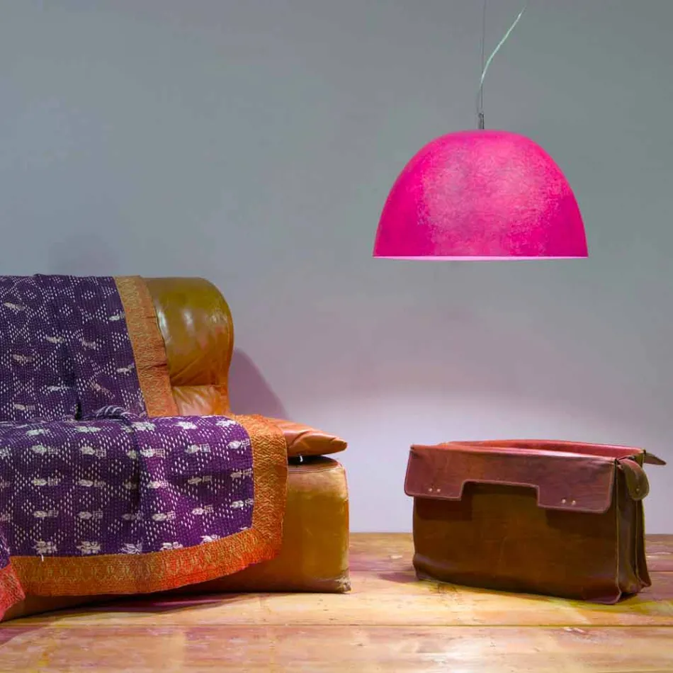 Lámpara de suspensión de diseño In-es.artdesign H2o Colored nebulite viadurini