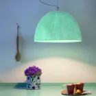 Lámpara de suspensión de diseño In-es.artdesign H2o Colored nebulite viadurini