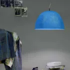 Lámpara de suspensión de diseño In-es.artdesign H2o Colored nebulite viadurini