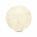 Lámpara de diseño de mesa In-es.artdesign T.moon en nebulita blanca viadurini