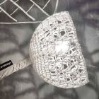 Lámpara de diseño de mesa In-es.artdesign T2 textura tallo flexible viadurini