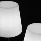 Lámpara de pie de diseño Ali Baba Steel Slide metal fabricado en Italia viadurini