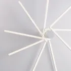 Lámpara de diseño de vidrio y metal fabricada en Italia para una decoración elegante - Idra viadurini