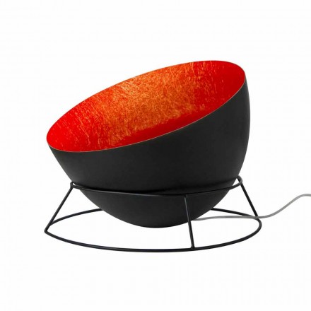 In-es.artdesign H2o F lámpara de pie color acero y nebulita viadurini