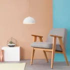 Lámpara colgante en laprene In-es.artdesign Pop 1 moderno viadurini