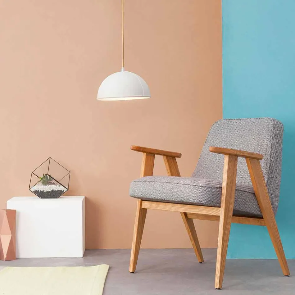 Lámpara colgante en laprene In-es.artdesign Pop 1 moderno viadurini