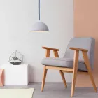 Lámpara colgante en laprene In-es.artdesign Pop 1 moderno viadurini