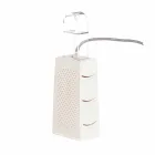 Lámpara de mesa laprene In-es.artdesign Modern Cacio & Pepe viadurini