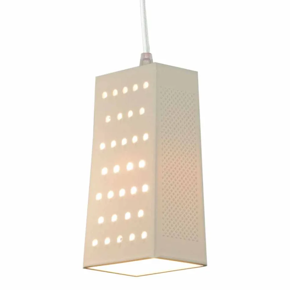 Lámpara laprene suspendida In-es.artdesign Cacio & Pepe 2 color viadurini