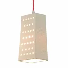 Lámpara laprene suspendida In-es.artdesign Cacio & Pepe 2 color viadurini