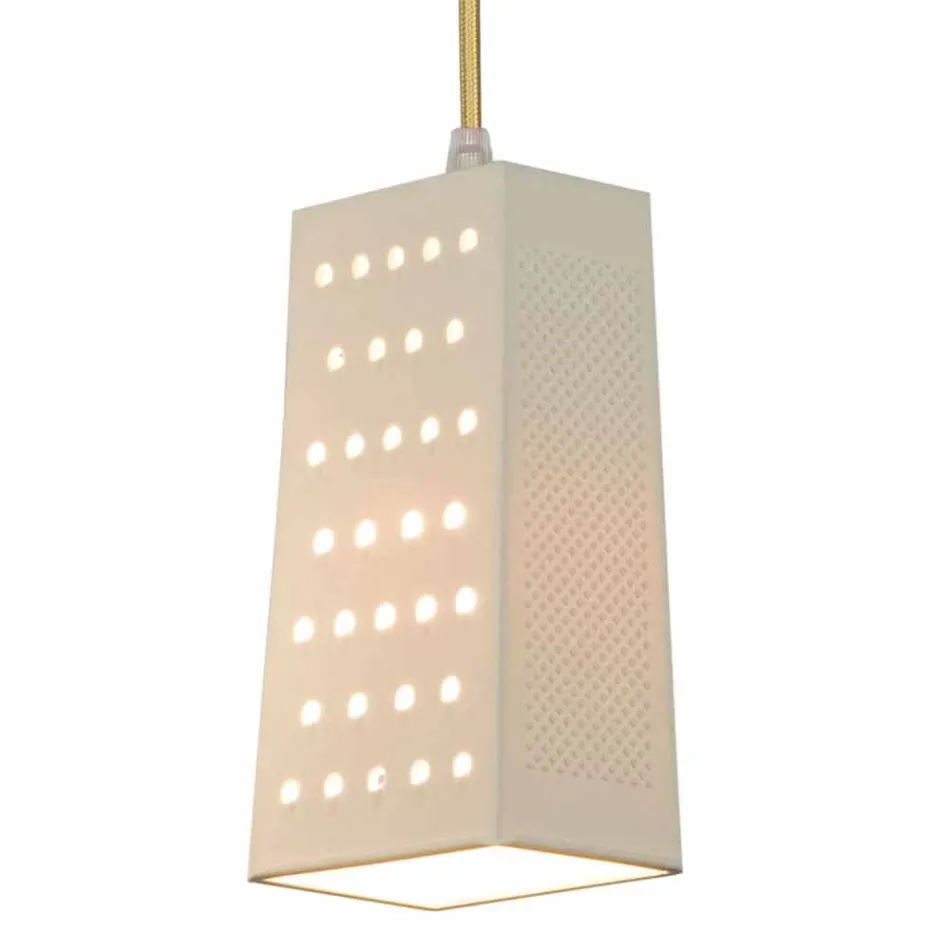 Lámpara laprene suspendida In-es.artdesign Cacio & Pepe 2 color viadurini