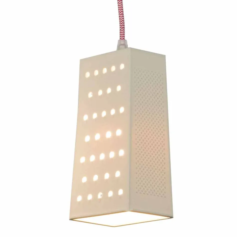 Lámpara laprene suspendida In-es.artdesign Cacio & Pepe 2 color viadurini