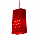 Lámpara laprene suspendida In-es.artdesign Cacio & Pepe 2 color viadurini