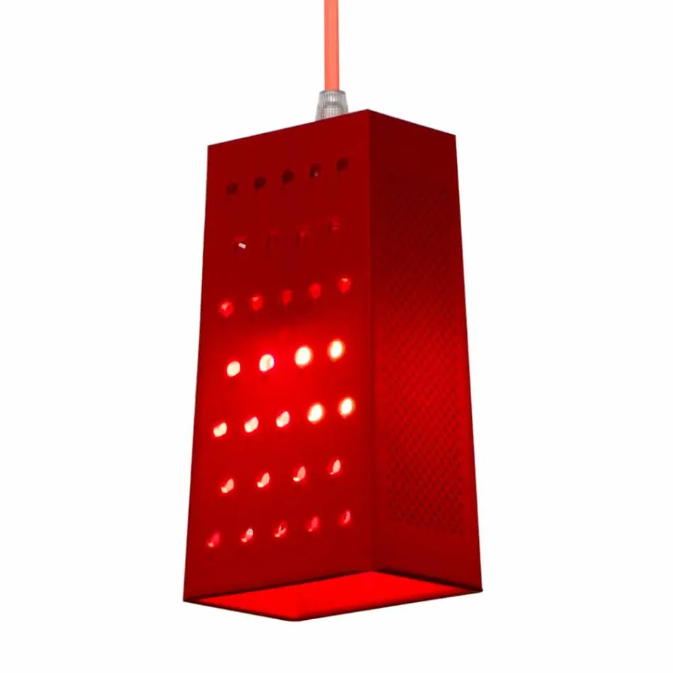 Lámpara laprene suspendida In-es.artdesign Cacio & Pepe 2 color viadurini