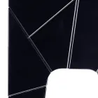 Grilli Zarafa hizo Italia mesita de noche de madera / lámpara de mesa viadurini