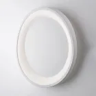 Voyager: Lámpara de 3 luces de metal negro y cristal para interiores elegantes viadurini