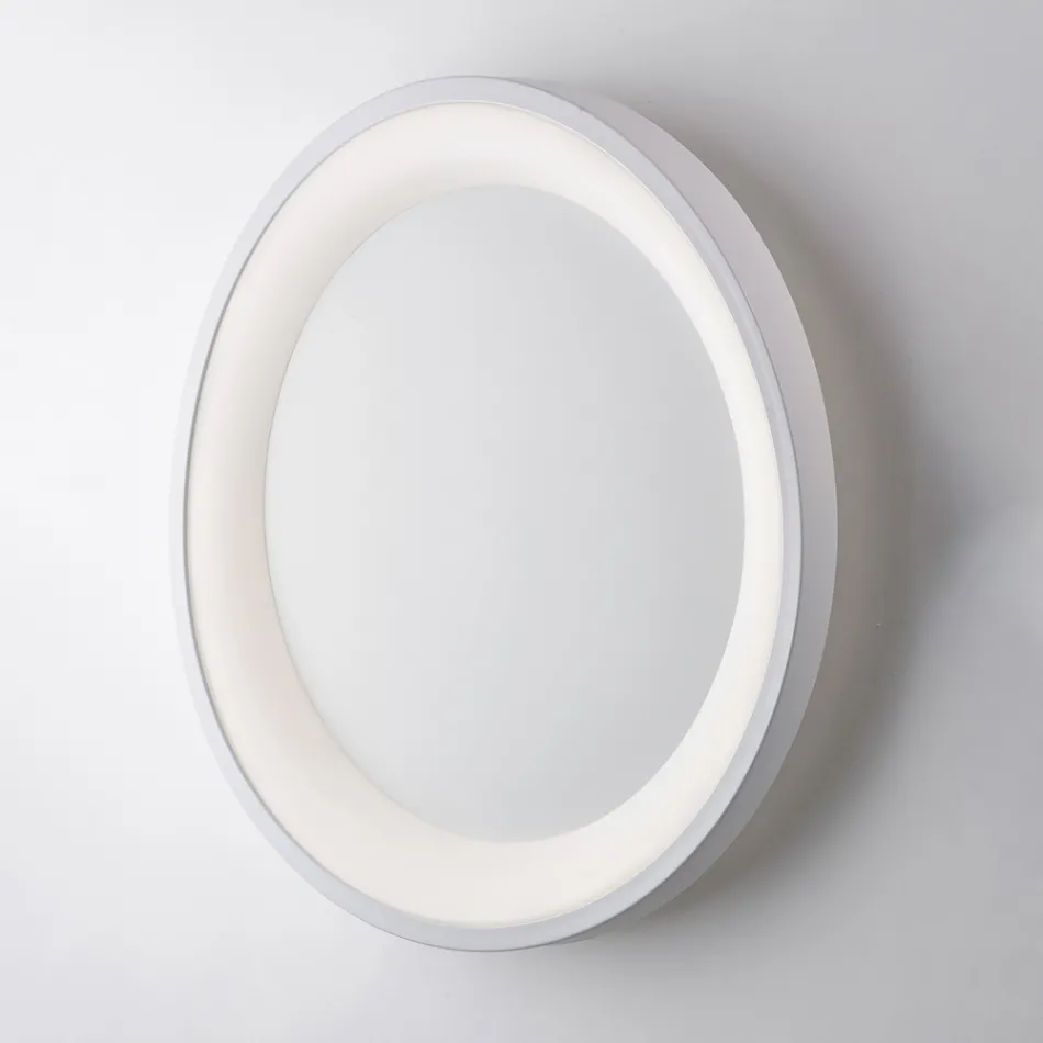 Voyager: Lámpara de 3 luces de metal negro y cristal para interiores elegantes viadurini